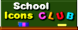 school icons club icon
